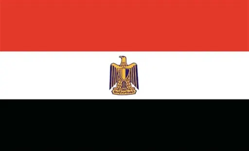 [28768]  Egypt Flag 5' X 3'