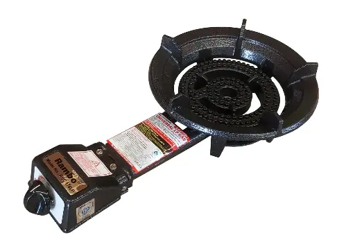 [29630]  Auto Ignition Dual Ring Wok Burner LPGas 25MJ