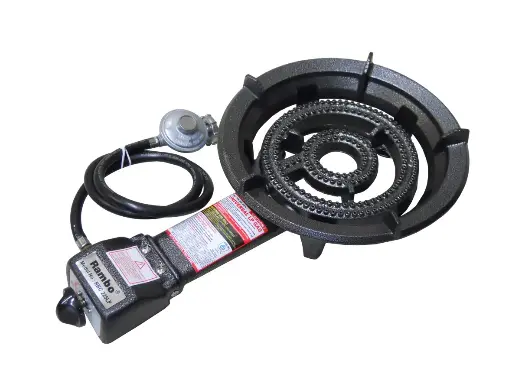 [29631]  Large Auto Ignition Ring Wok Burner LPGas32 MJ