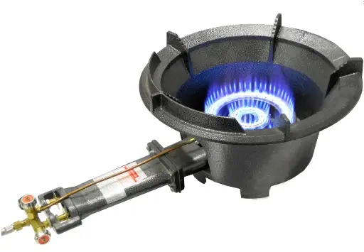 [29639]  Large 2 Ring High Pressure Wok Burner LPGas 80 MJ
