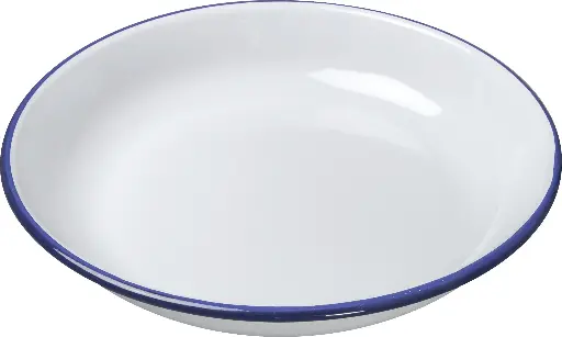[31003]  Rice Plate, Enamel, 24cm