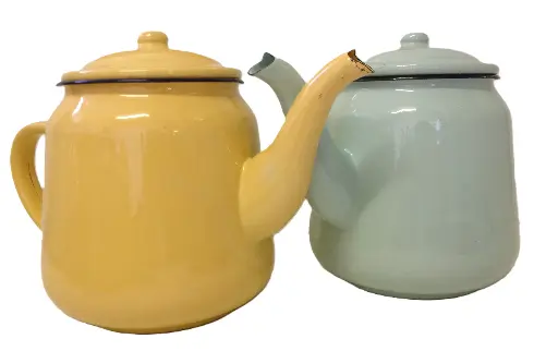 [32303]  Enamel Teapot 16 cm