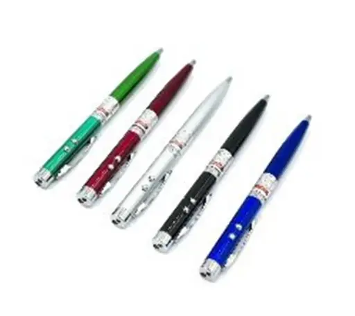 [36141]  Laser+LED Pen Style with Pocket Clip