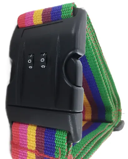 [42400]  Luggage Strap 2" with Combination Lock Buckle