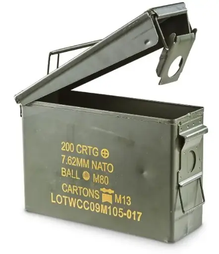 [47002]  M19A1 30 Cal Ammo Box 28x9.7x18.6 cm