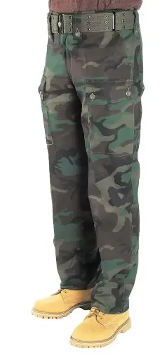 Army Pants Woodland Camo