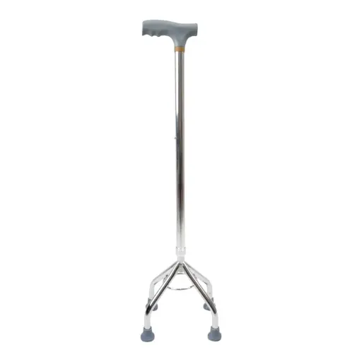 [44983] Quadripod Walking Stick Metal 91cm Adjustable Height 4 Leg