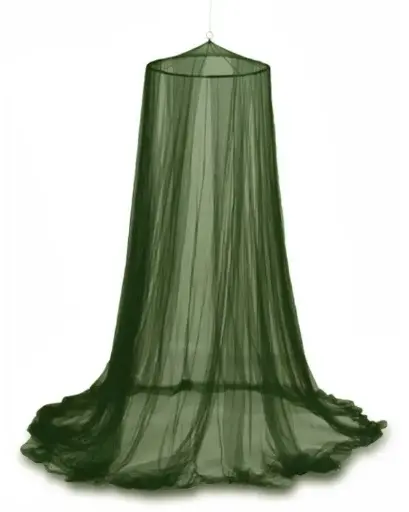 [28508] Mosquito Net 550 Hole Permethrin Double Green