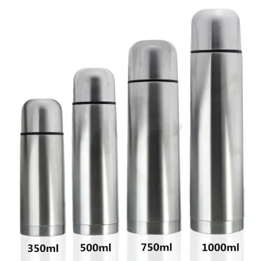 Slimline Bullet Vacuum Flask S/Steel