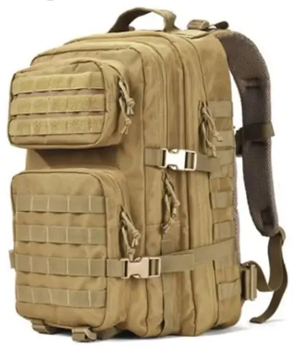 [18200]  Assault Molle Backpack 30 Lt Khaki
