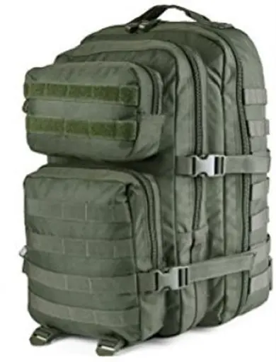 [18201] Assault Molle Backpack 30 Lt Olive 