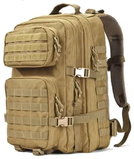 [18210] Assault Molle Backpack 50 Lt Khaki